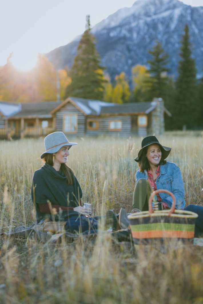 Elk Bugling Picnic in Grand Teton National Park at White Grass Ranch