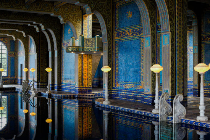 Hearst Castle Gold Pool. Highway 1 California Roadtrip