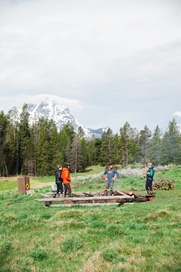 Camping in Grand Teton National Park on Elk Island with Jackson Hole blogger