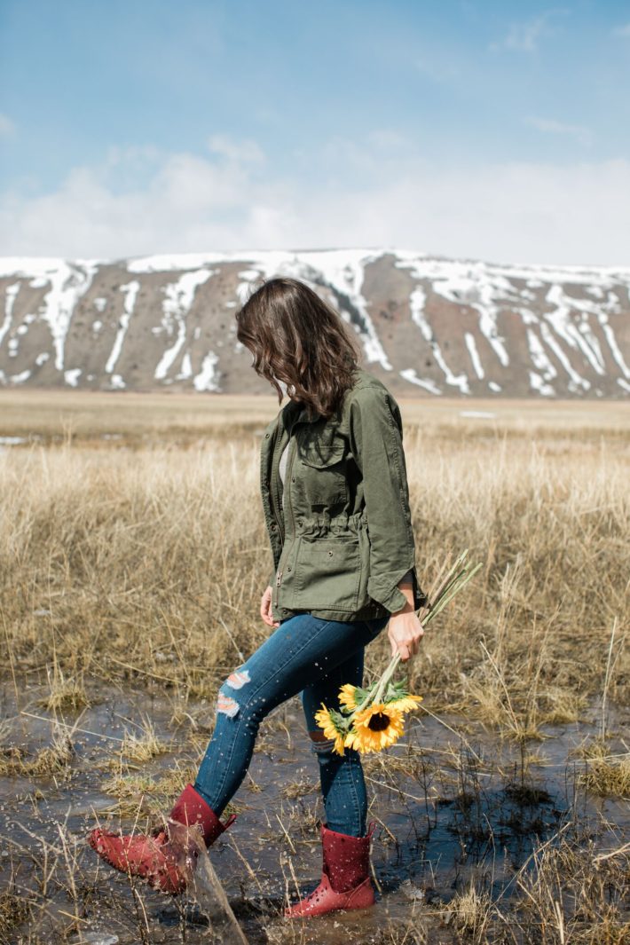 Mountain Blogger wears Muckboots in Wyoming