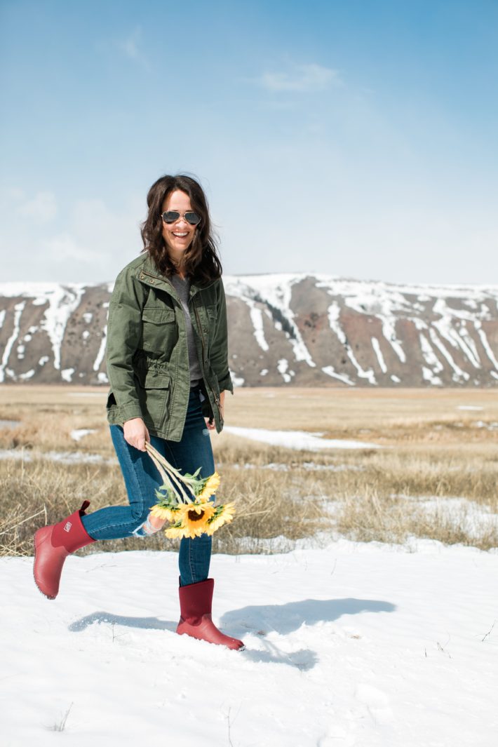 Mountain Blogger wears Muckboots in Wyoming