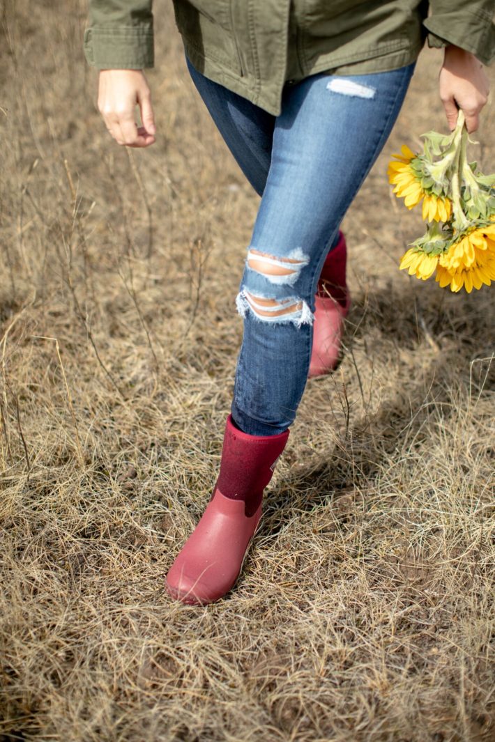 Mountain Blogger wears Muckboots in Wyoming