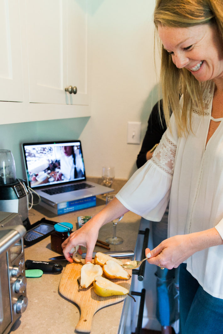 cook with a chef anywhere in the world with the chef and the dish