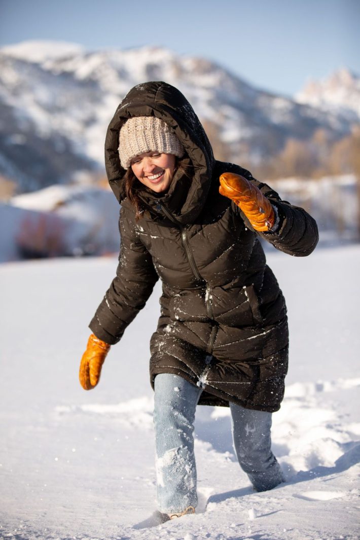 Harper Coats in Jackson Hole