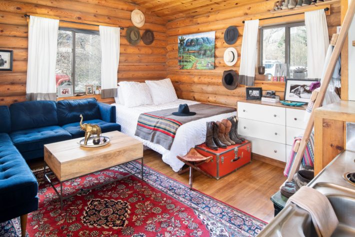 jackson hole cabin tiny living