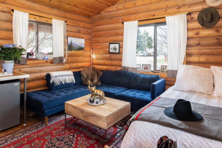 jackson hole cabin tiny living