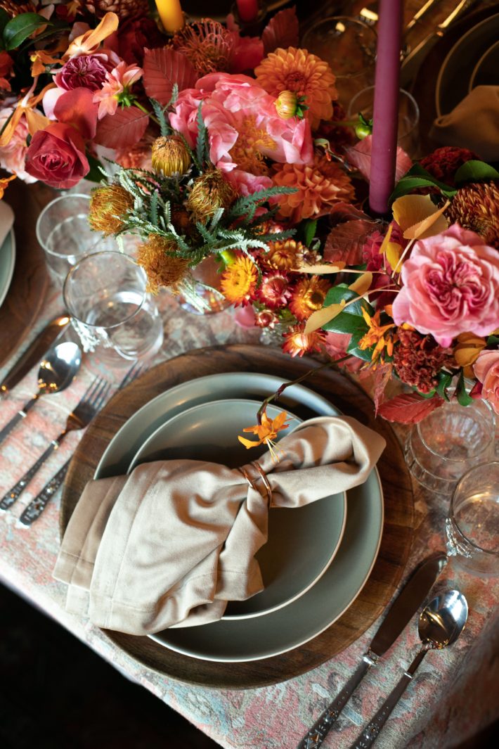 Jackson Hole Dinner Party Decor