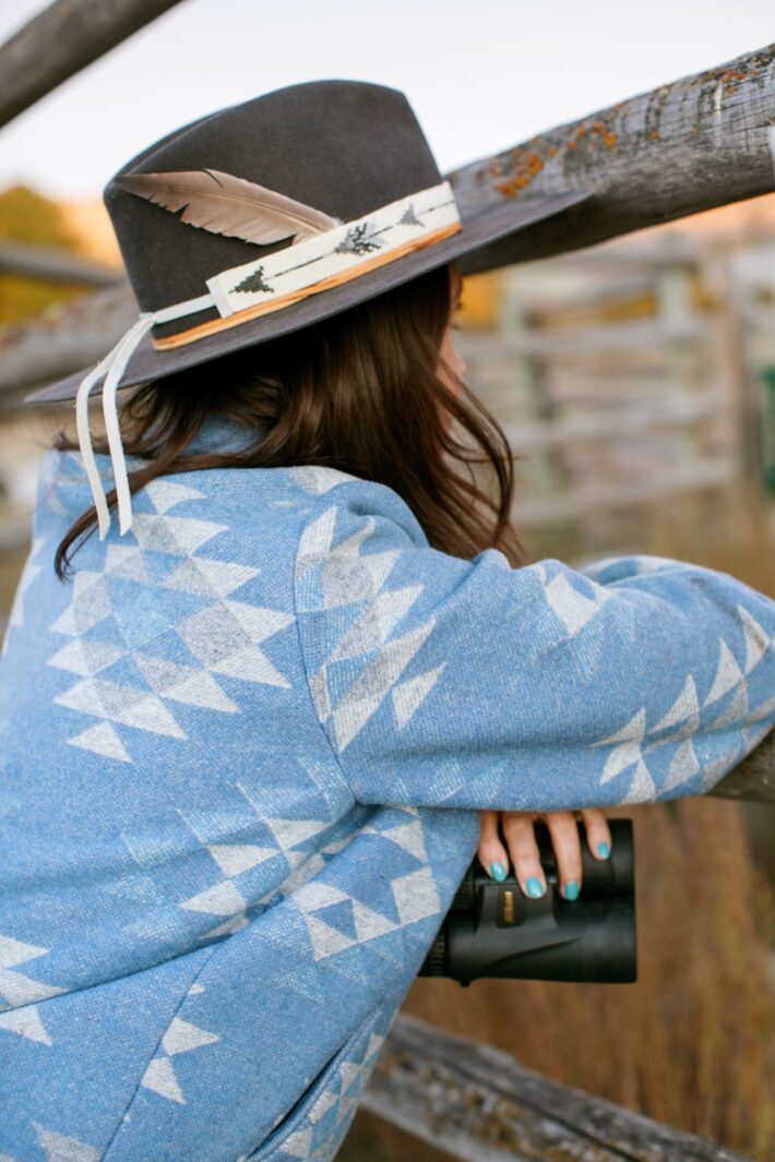 custom cowboy hat in jackson hole