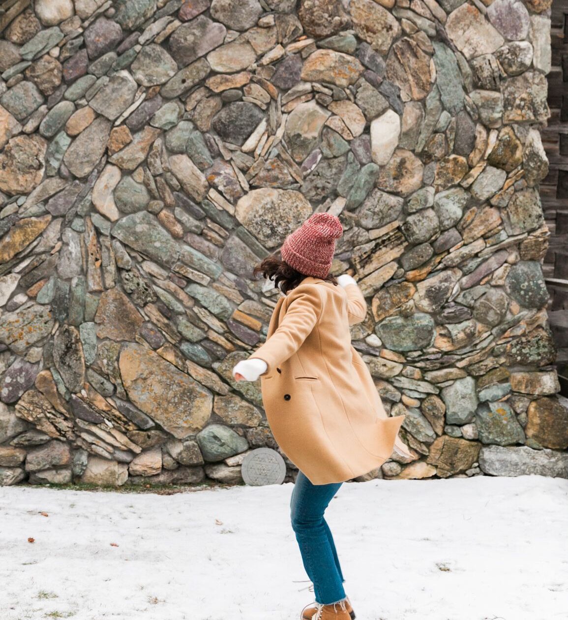 sezane johnson wool coat