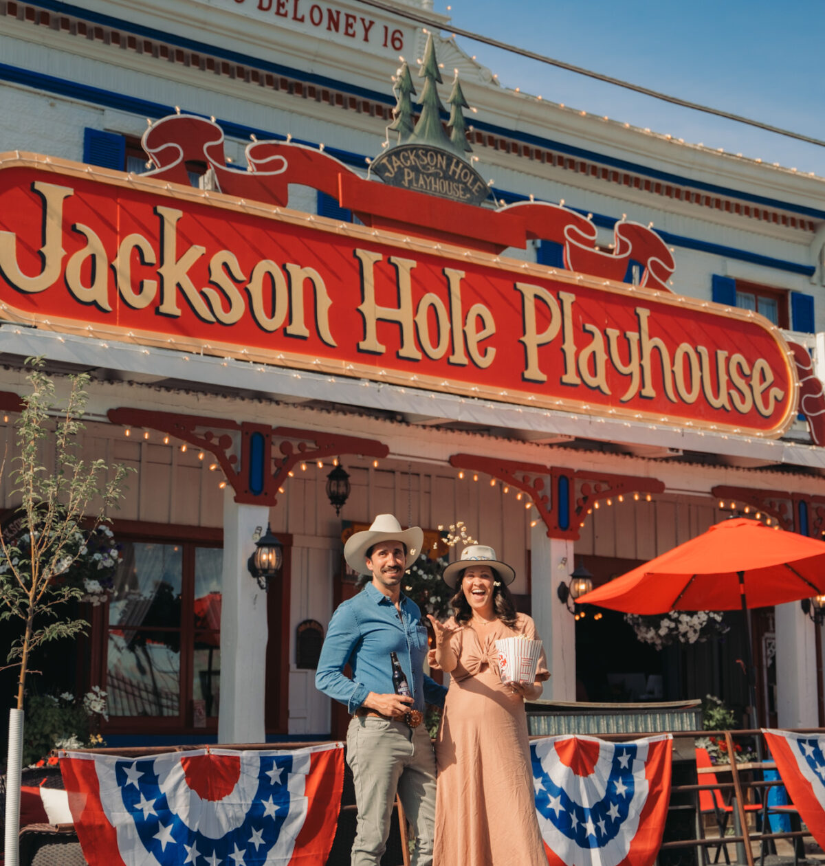 The historic Jackson Hole Playhouse