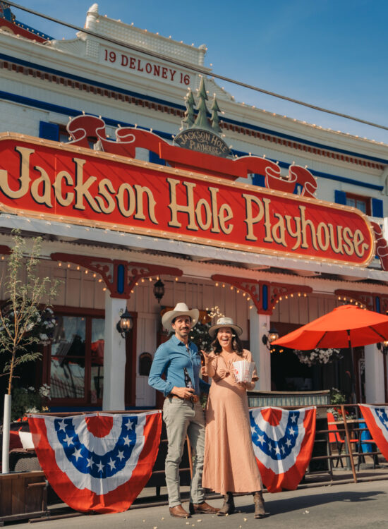 The historic Jackson Hole Playhouse