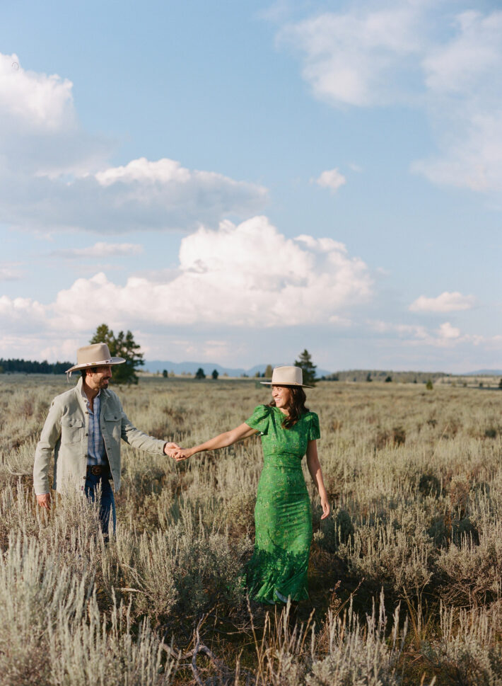 Jackson Hole Influencer Engagement Photos Grand Teton National Park